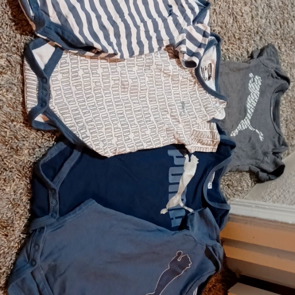Puma shirts for baby boy.